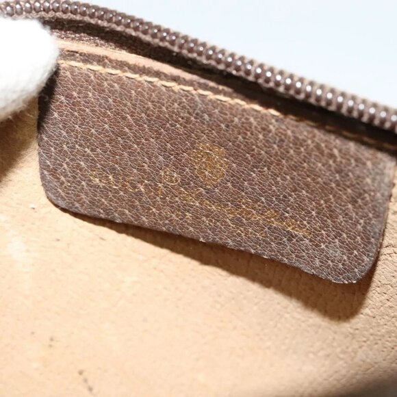 GUCCI GG Supreme Web Sherry Line Shoulder Bag PVC Beige 89 02 018 Auth BA4657 - Picture 10 of 16
